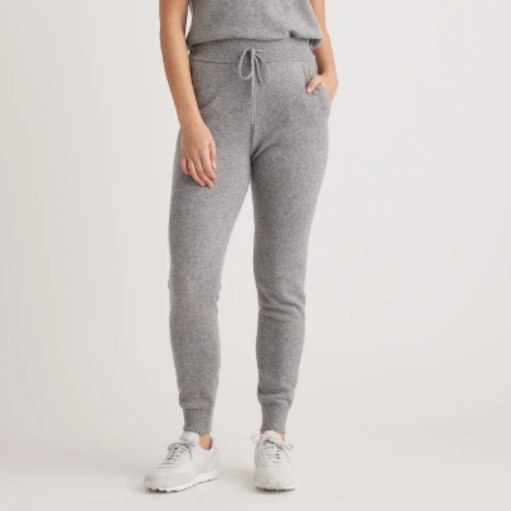 Quince Mongolian Cashmere Sweatpants Grey Size Small